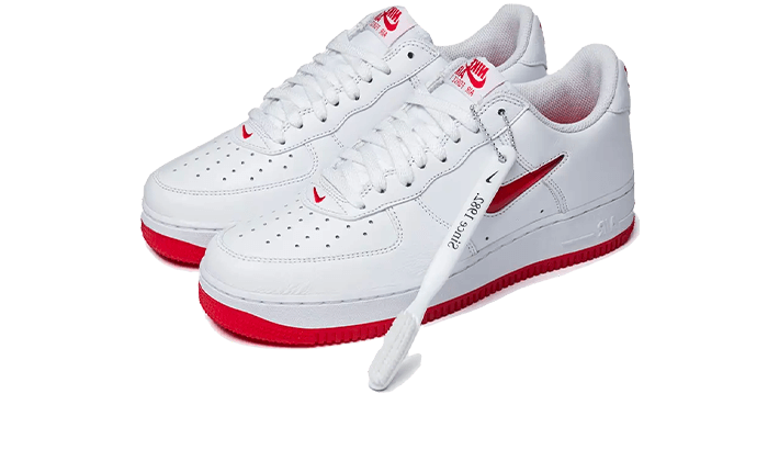 Air Force 1 Low '07 Retro Color of the Month Jewel Swoosh University Red