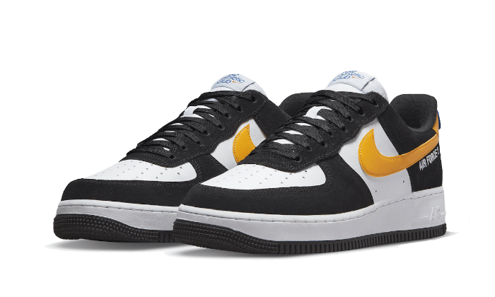 Air Force 1 Low Athletic Club Black University Gold