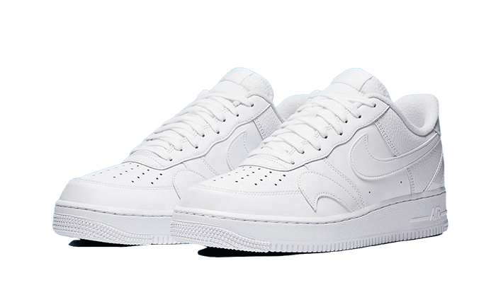 Air Force 1 Low Misplaced Swooshes Triple White