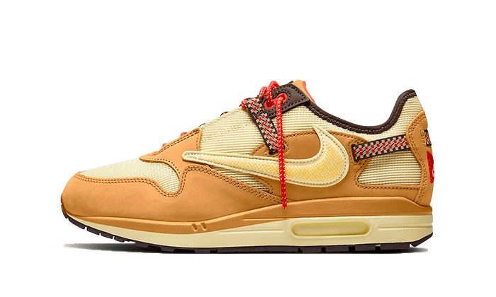 Air Max 1 Travis Scott Cactus Jack Wheat Lemon Drop