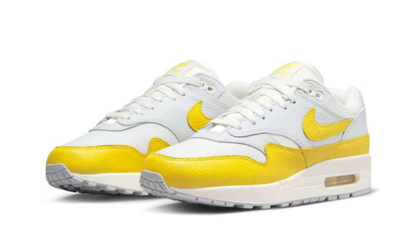 Air Max 1 White Bright Yellow