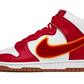 Dunk High Chenille Swoosh White Gym Red