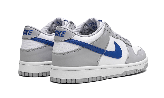 Dunk Low Mini Swoosh Wolf Grey Game Royal