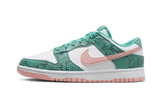 Dunk Low Snakeskin Washed Teal Bleached Coral